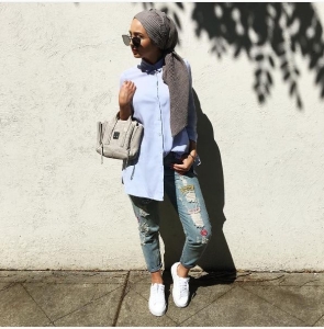 jeans hijab