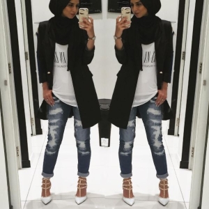 jeans hijab