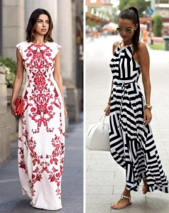 inspirasi maxi dress