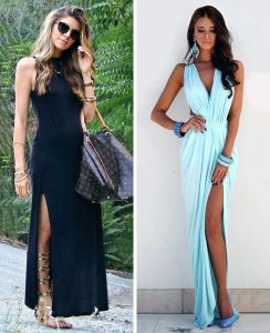 inspirasi maxi dress