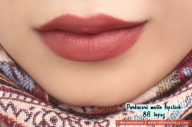 Purbasari Matte Lipstick 86