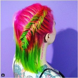watermelon hair