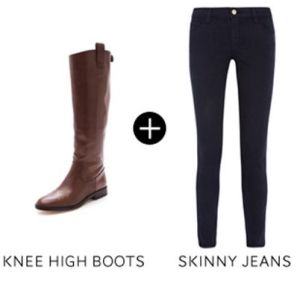 jeans dan sepatu