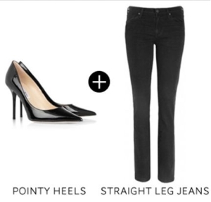 jeans dan sepatu