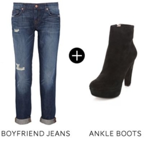 jeans dan sepatu
