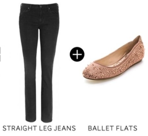 jeans dan sepatu
