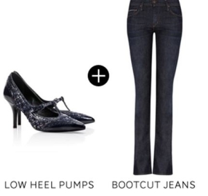 jeans dan sepatu
