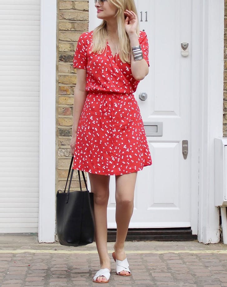 Memadu Padankan Wrap Dress