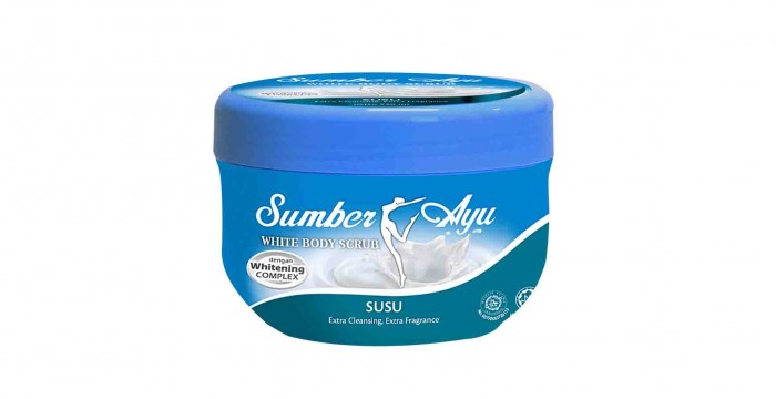 REVIEW Sumber Ayu White Body Scrub Tampil Cantik